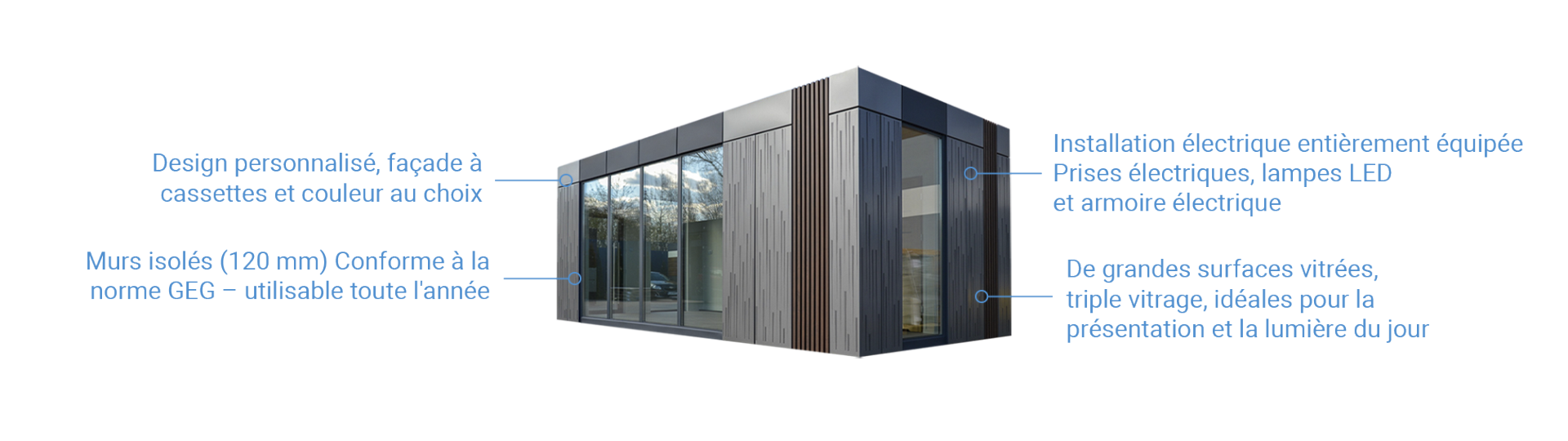 conteneur de bureau Risto Sales & Services GmbH